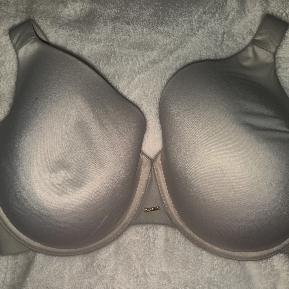 Cacique Modern Luxe Lightly Lined Full Coverage Cream Bra-38H